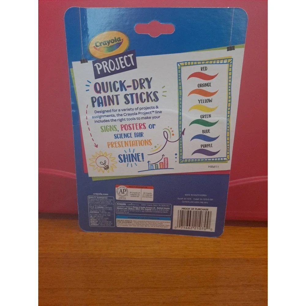 Crayola pack quick